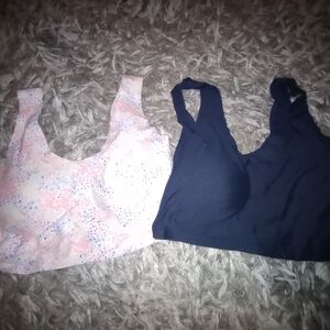Floral and Navy Sports Bras